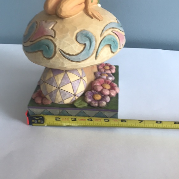 Disney Jim Shore Tinkerbell "A little pixie dust to make your garden grow" - Picture 8 of 10